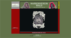 Desktop Screenshot of narrenverein.wald.net