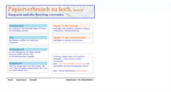 Desktop Screenshot of papier.wald.org